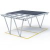 solar carport structre modeling figure