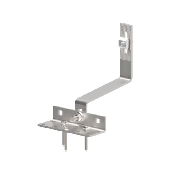 Roof Hooks For Solar Panels Main view of solar tile hook