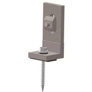 Solar Fixed Racking System with Screws Solar mounting system with screws