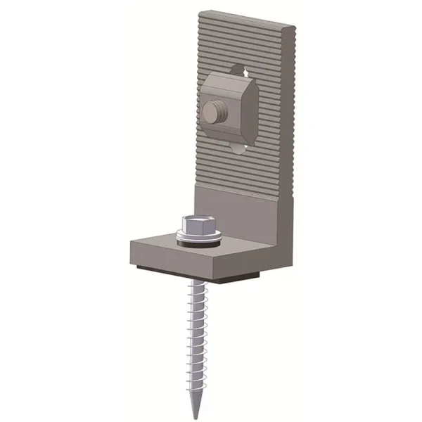 Solar Fixed Racking System with Screws Solar mounting system with screws