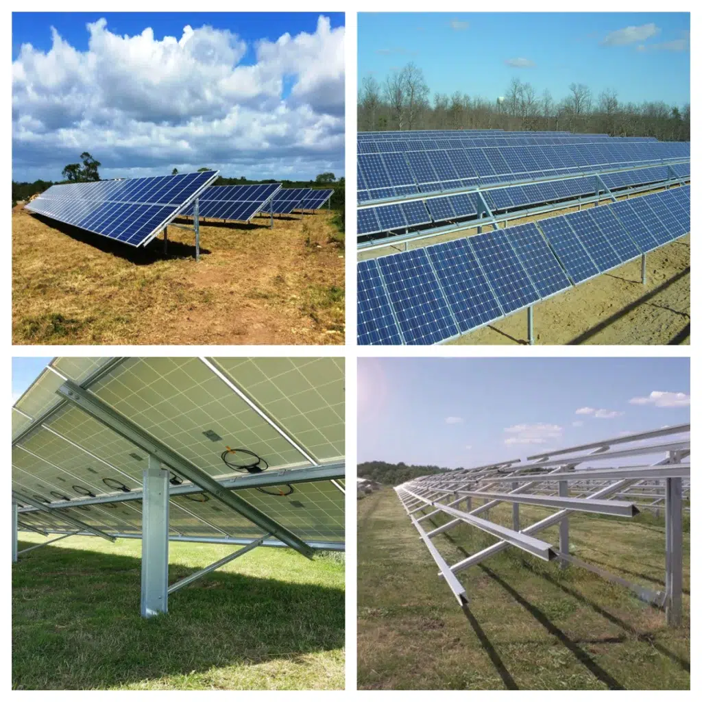 Carbon Steel Ground Solar Bracket