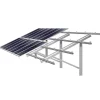 Galvanized Steel Solar Ground Structure Galvanized steel solar ground mount side view
