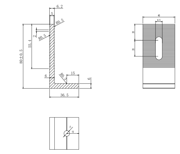 l foot solar racking design drawing