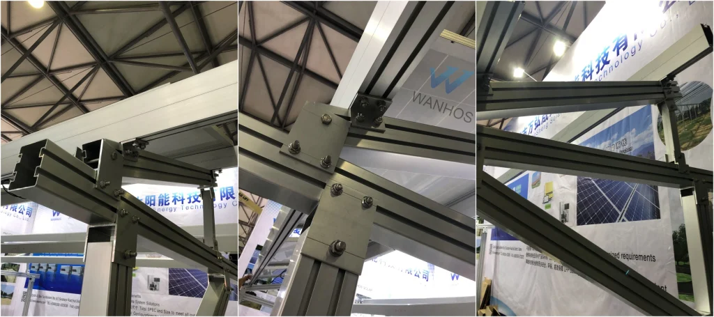 Agricultural solar ground support system