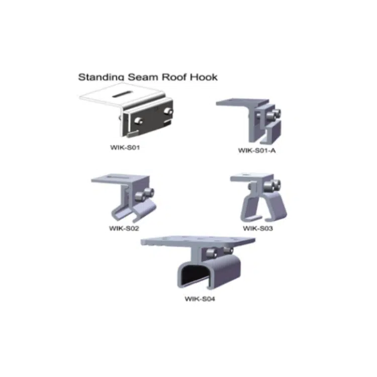 Solar Standing Seam Roof Fixture Type Showcase