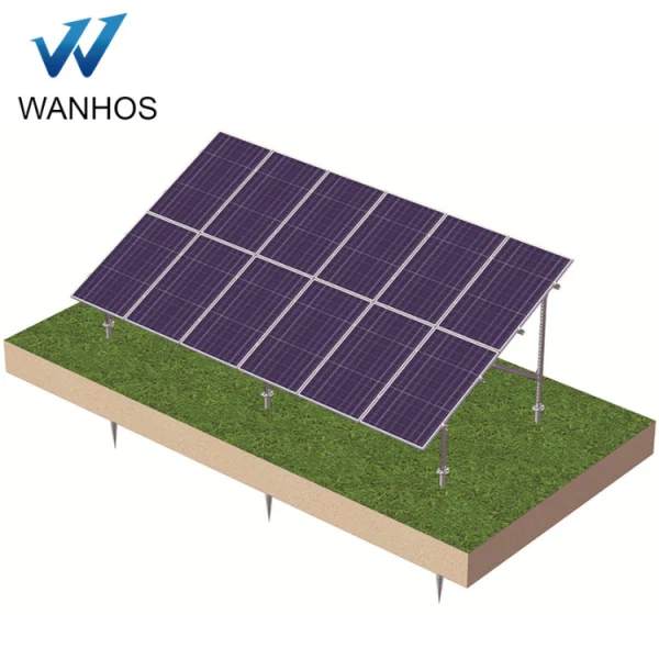 Galvanized Steel with Screws Solar Racking Galvanized steel with screws solar racking effect show