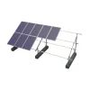 Adjustable galvanized steel solar ground mount Adjustable galvanized steel solar ground mount display