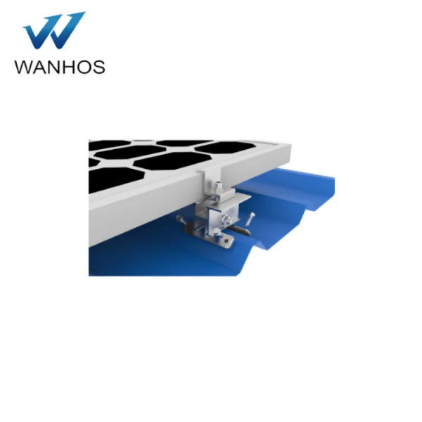 Solar Standing Seam Clamps for Metal Roofs Solar Installation Universal Trapezoidal Clamps Clamp Metal Roofs