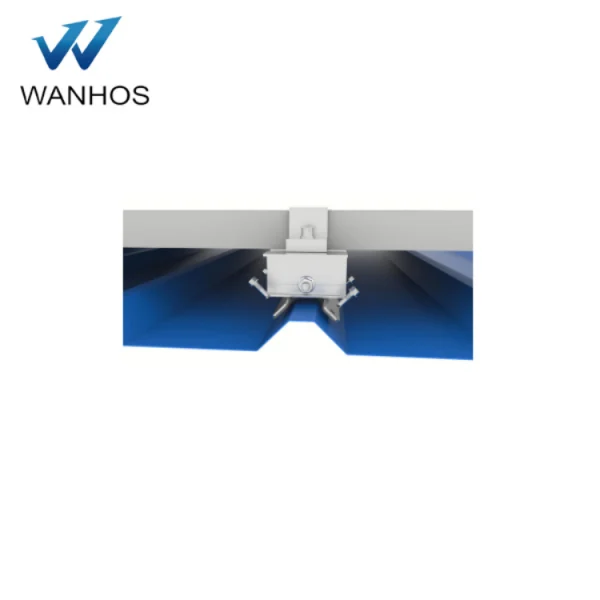 Solar Standing Seam Clamp For Metal Roof Universal Trapezoidal Fixture for Solar Installation