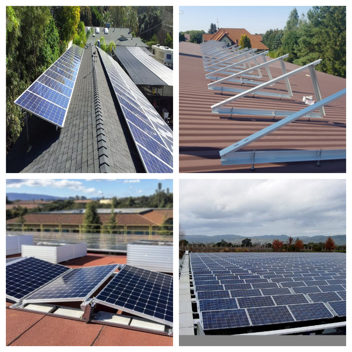 Triangular Roof Solar System