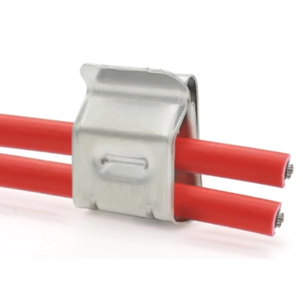 Solar Cable Clip Back View Solar Cable Clamp Back View
