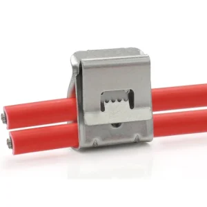 Solar Cable Clamp Front View Front View of Solar Cable Clamp