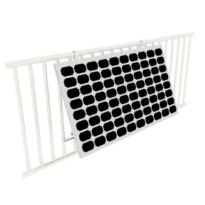 solar balcony system Front display of solar balcony system