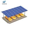 Solar Powered Waterproof Garage Aluminum Waterproof Solar Carport