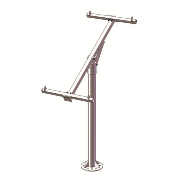 Solar Panel Pole Galvanized Bracket Solar Panel Pole Galvanized Bracket