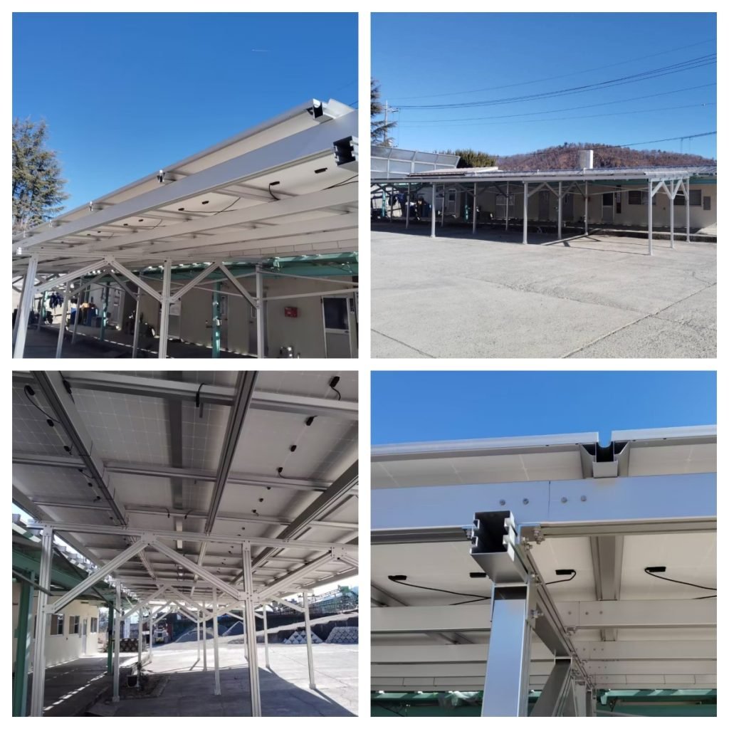 Solar carport customer photos