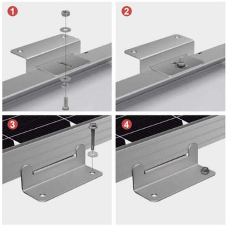 z bracket solar panel